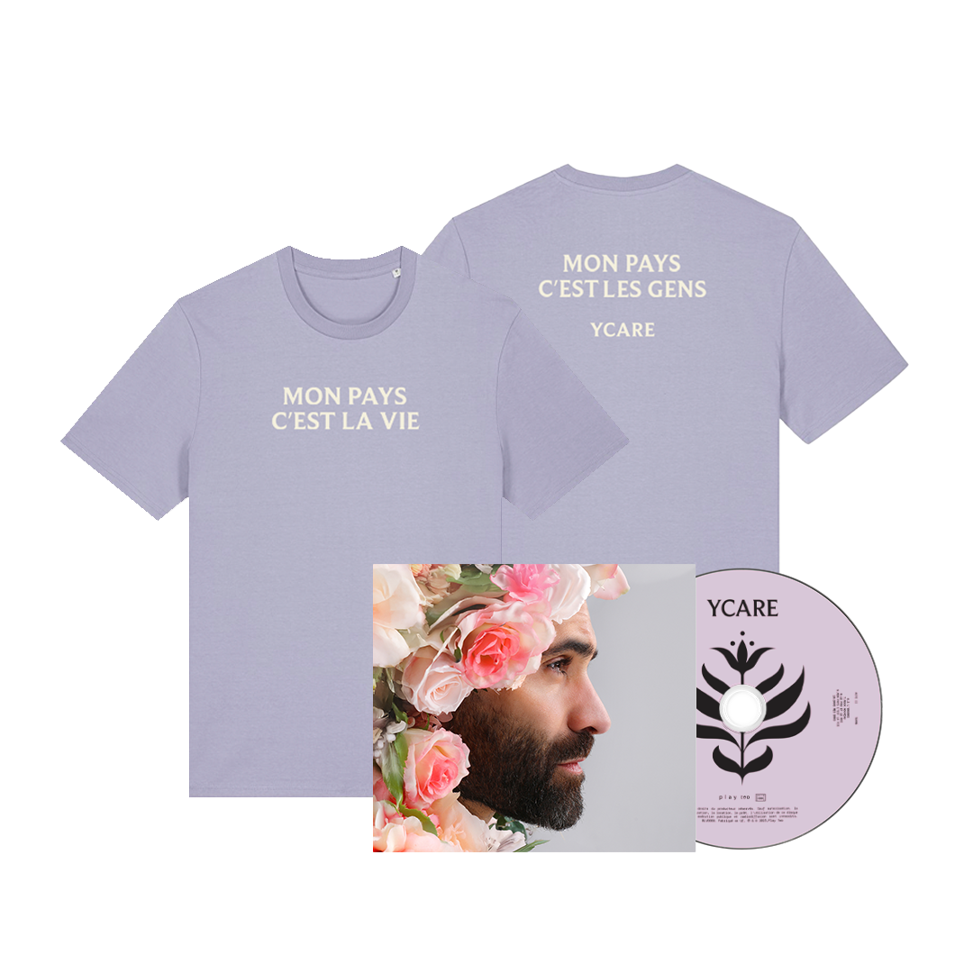 CD + T-Shirt « Mon pays c’est la vie »